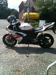 Motorrad der Fahrschule Nordhorn