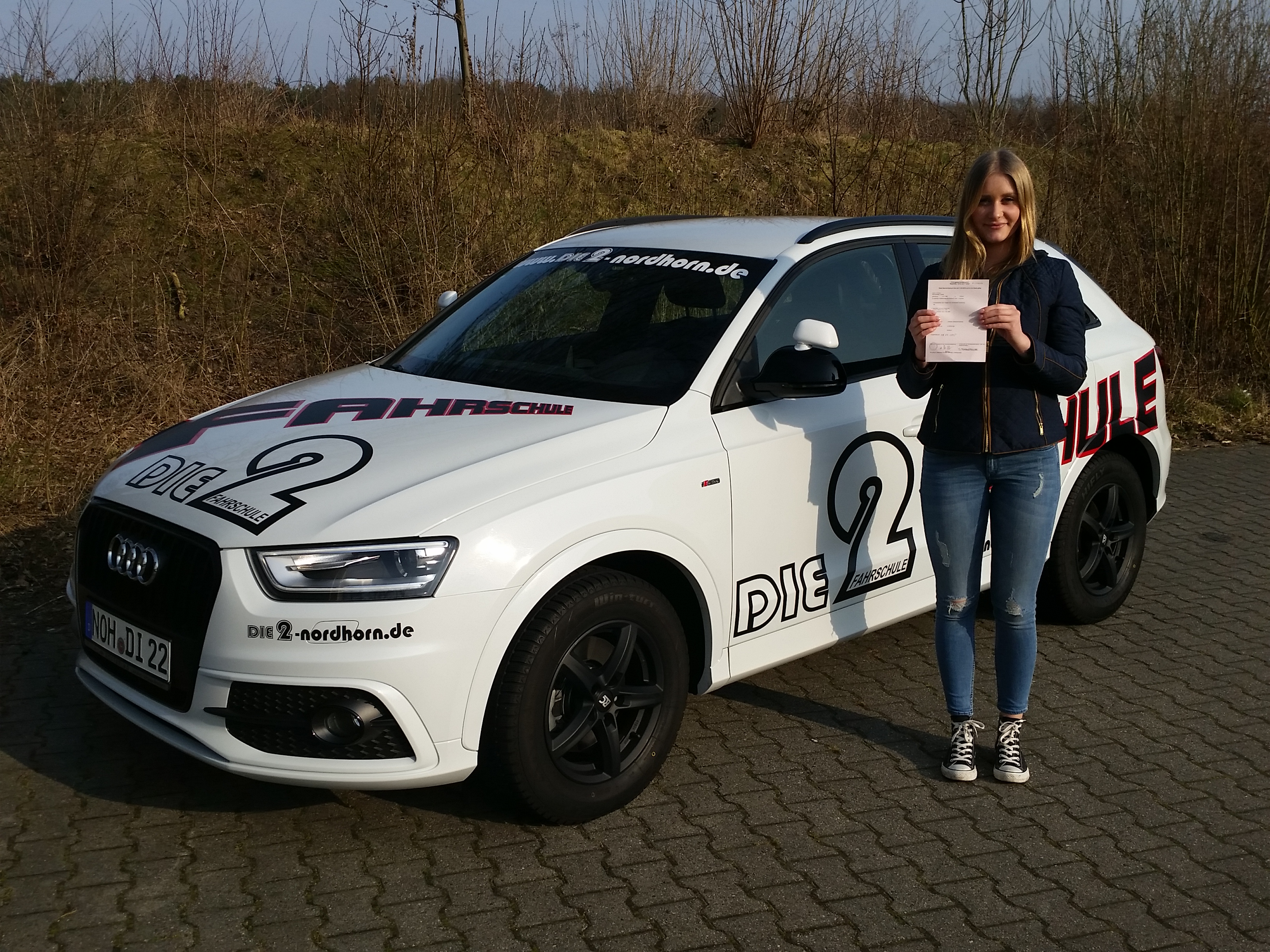 Sophie von Fahrschule Nordhorn Bestanden bei Die2 Sophie