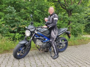 Suzuki SV650 Fahrschule